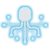 Icono Pulpo Blanco