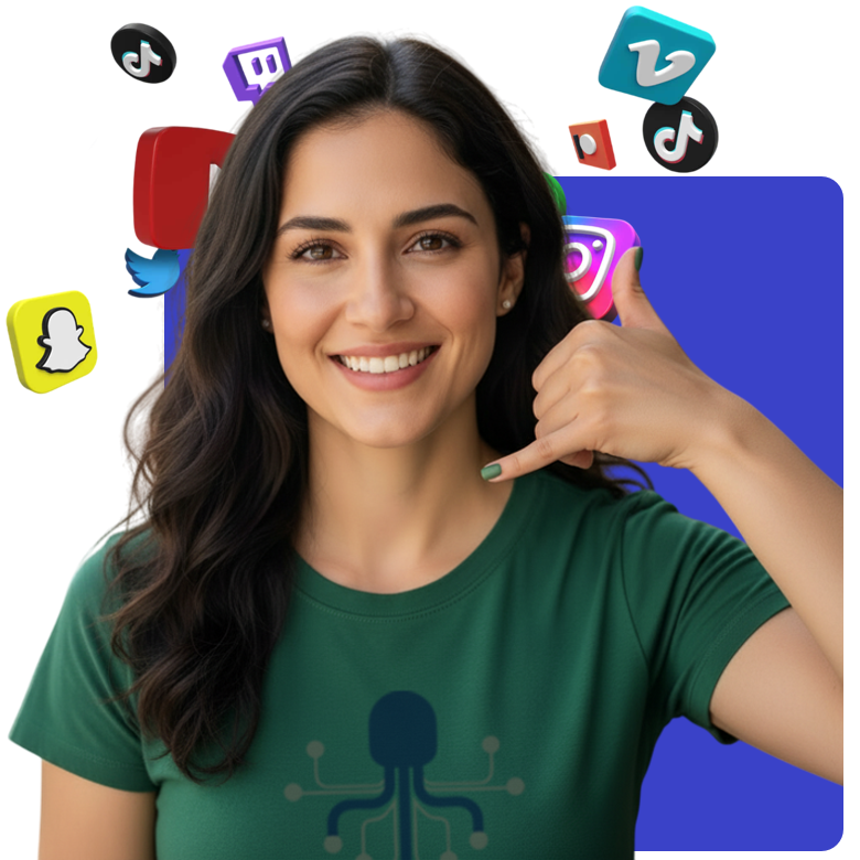 Contacto pulpo Blanco