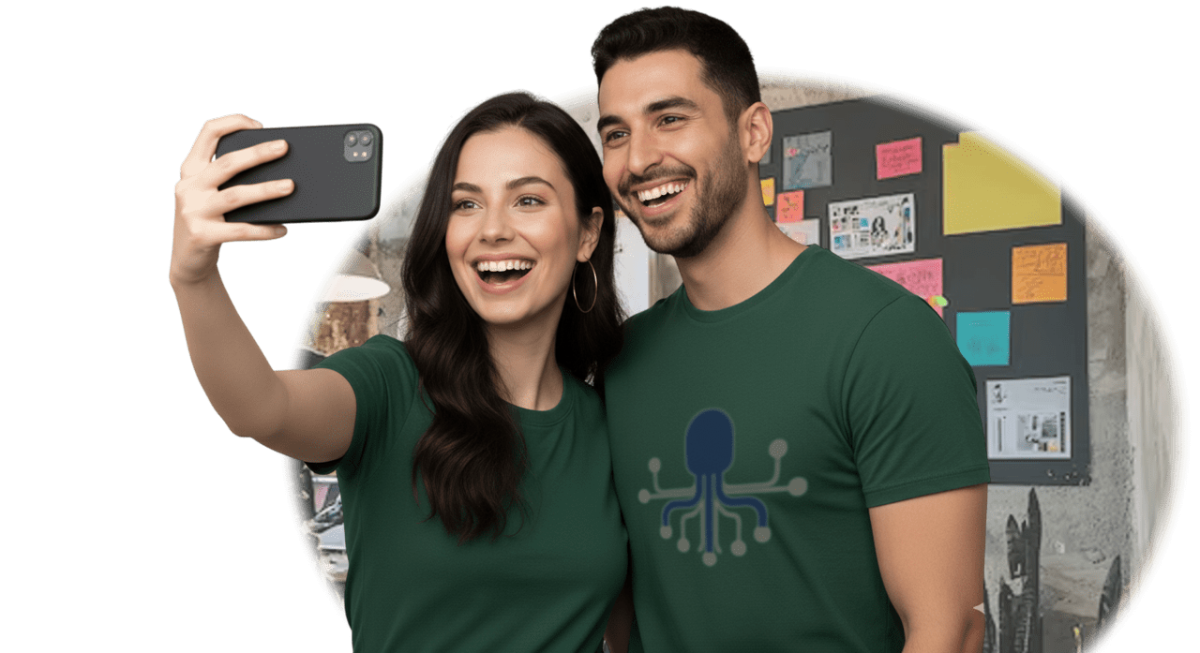 Tu Propia Agencia de Marketing Digital pulpo Blanco